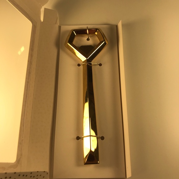 Crown & Ivy Gold Flat Bottle Opener - Picture 2 of 5